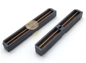0.5mm 80P 高速板对板连接器公座