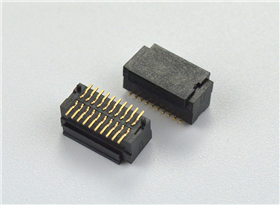 8.0H双槽正插板对板连接器
