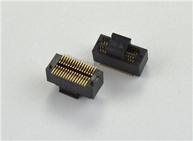 8.0H双槽正插板对板连接器