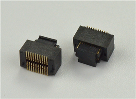 8.0H双槽正插板对板连接器